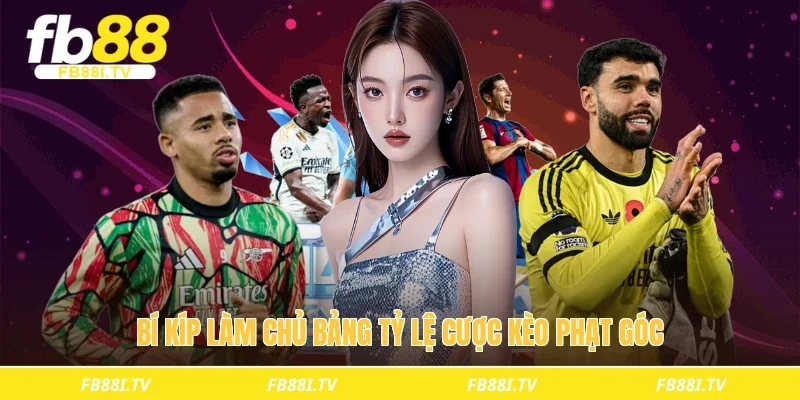 Bí kíp làm chủ bảng tỷ lệ cược kèo phạt góc